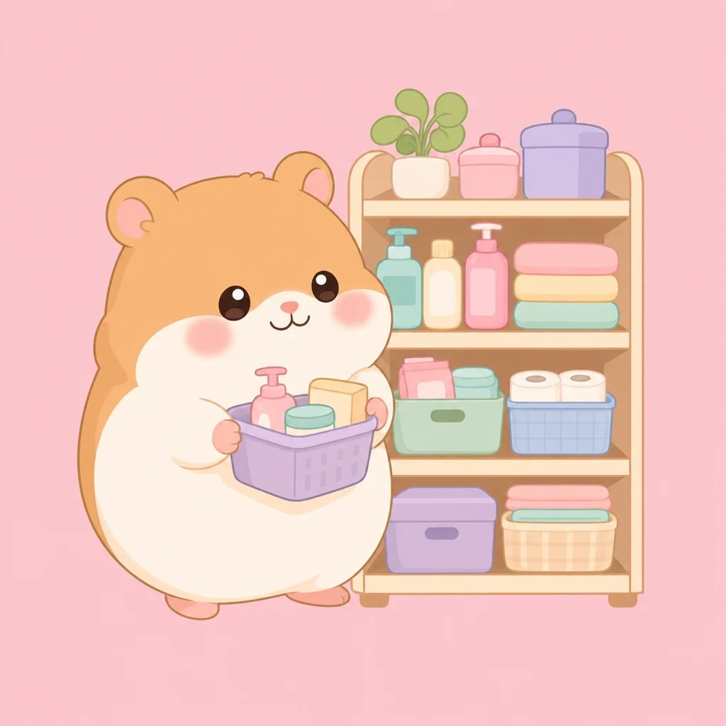 ISFJ 消費タイプを表すハムスターキャラクター