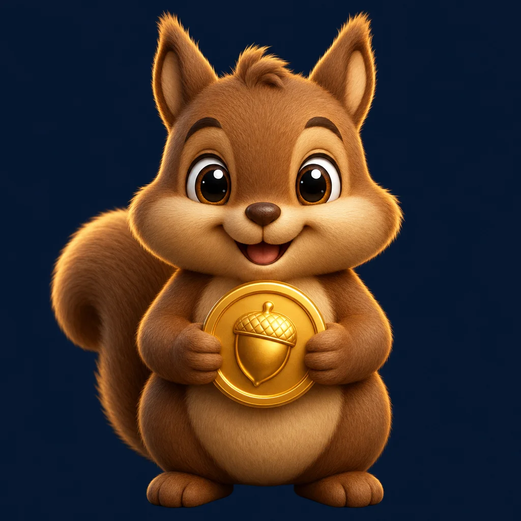 Squirrel character face